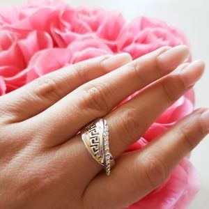 Fashion jewelry 18k Gold plated ring